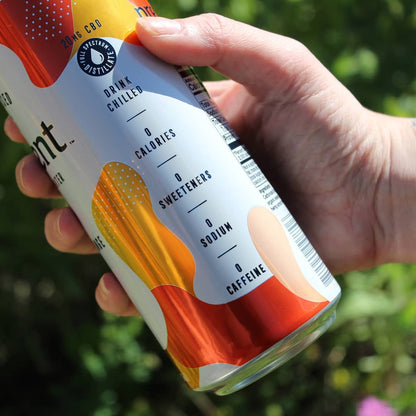 Present CBD-Infused Sparkling Water